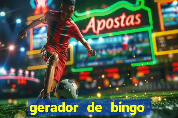 gerador de bingo cha de bebe